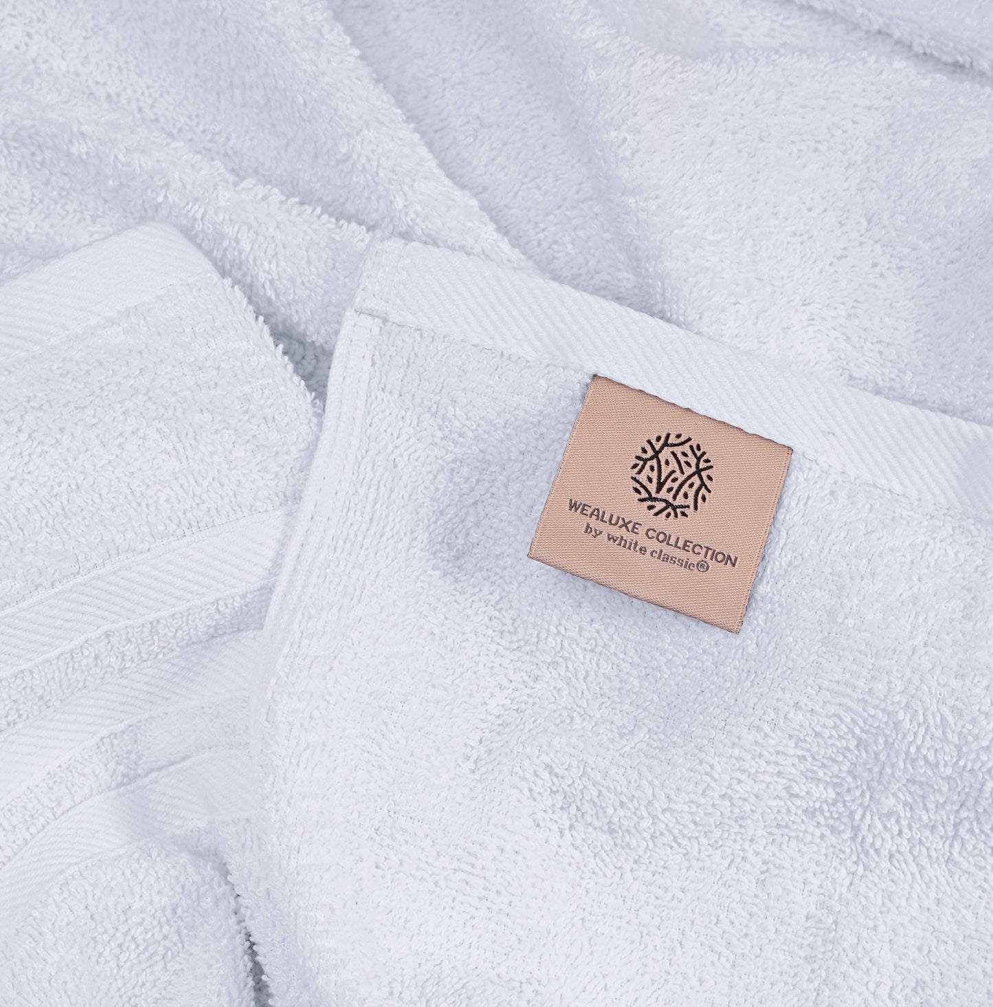 Wealuxe Home Collection Hand Towels | 16x27 | 12 Pack