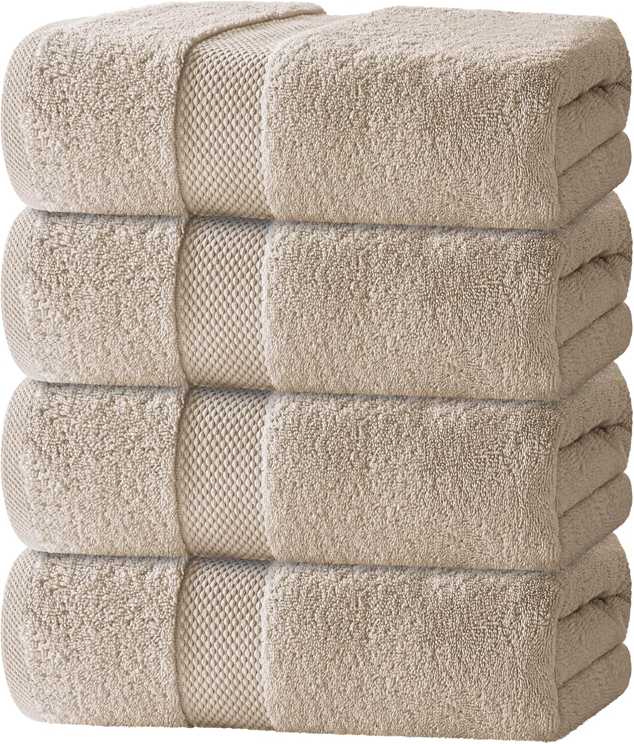 Hotel Collection Luxury Bath Towels | 27x54 | 4 Pack