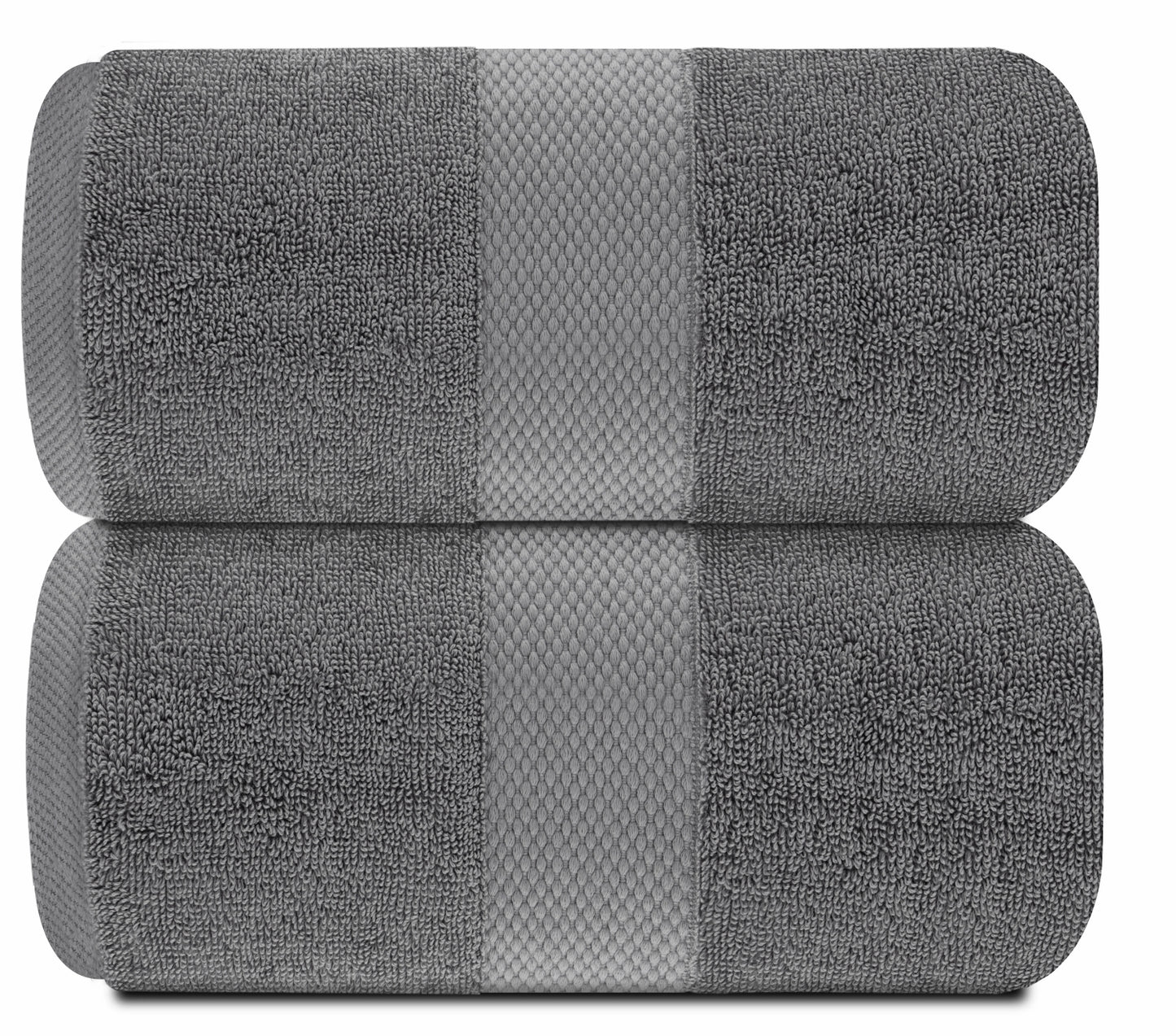 2pc Gray Bath Sheets