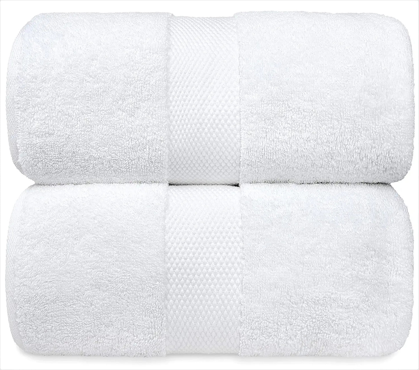 Spa Collection White Bath Towel