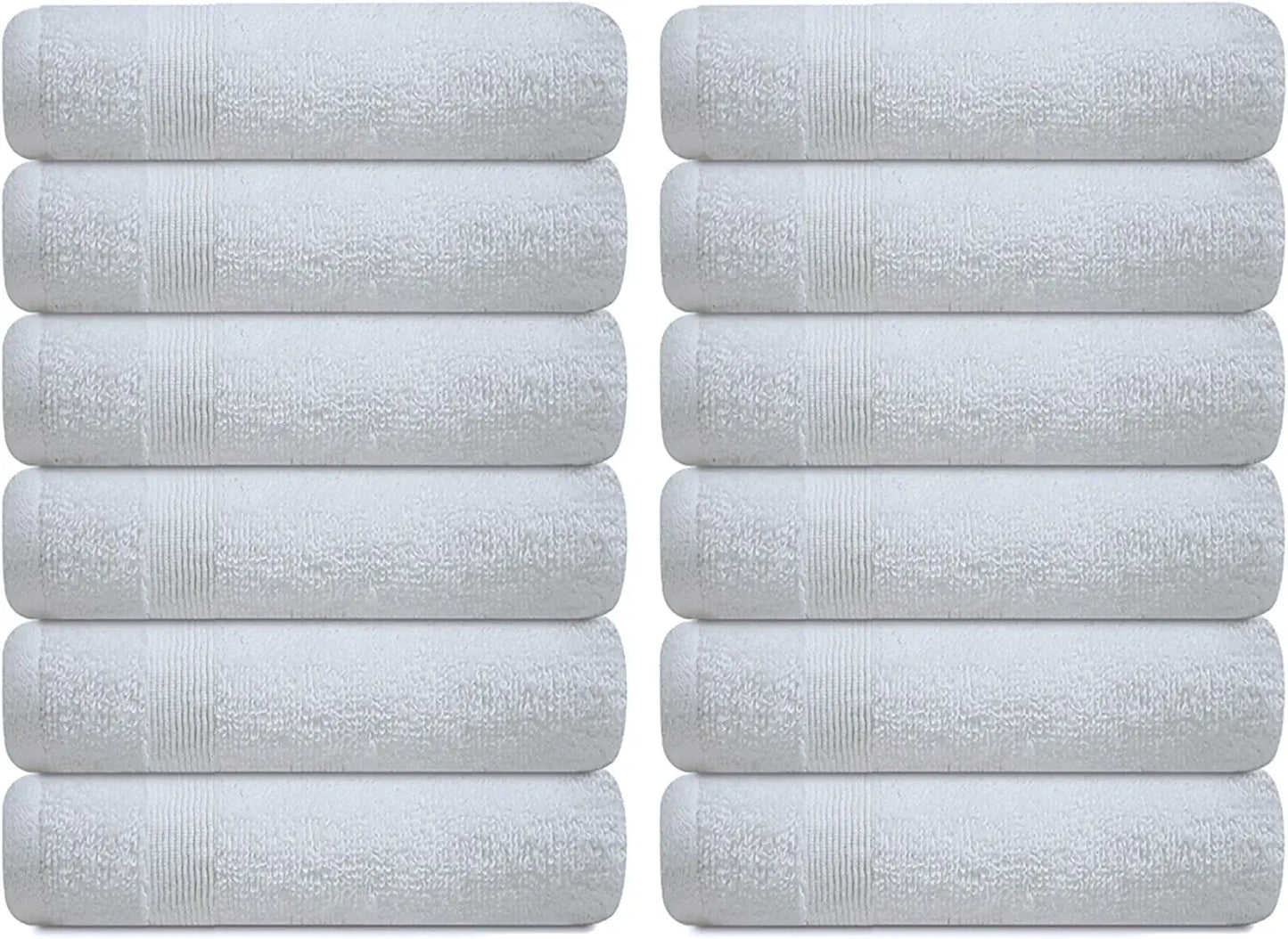 Resort Collection White Washcloths