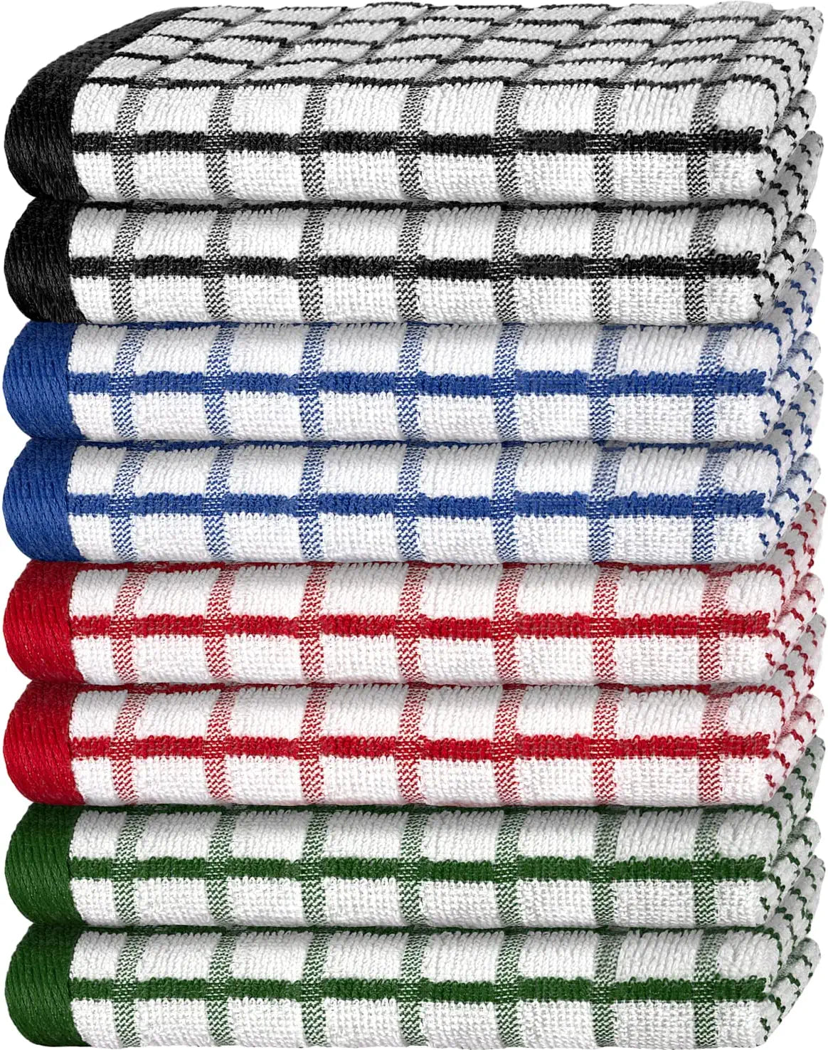 bordered dish towels