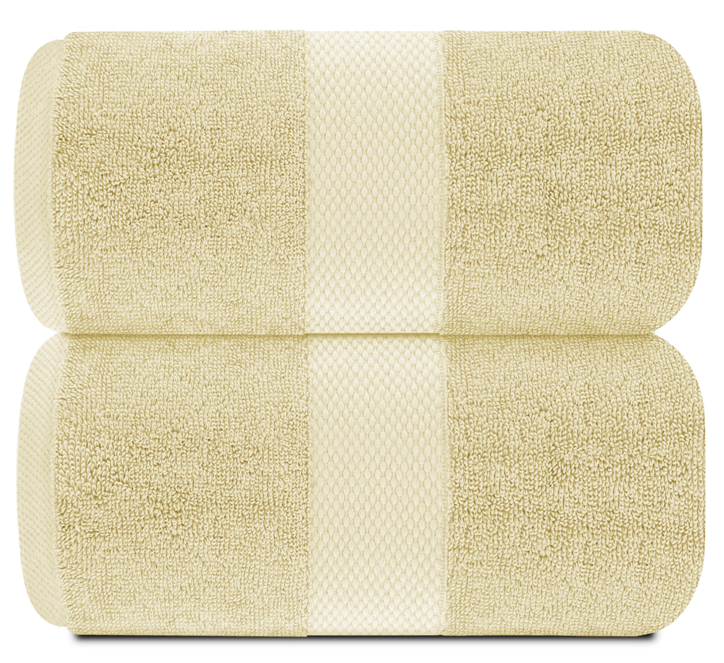 beige bath sheets