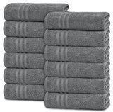 Wealuxe Home Collection Hand Towels | 16x27 | 12 Pack