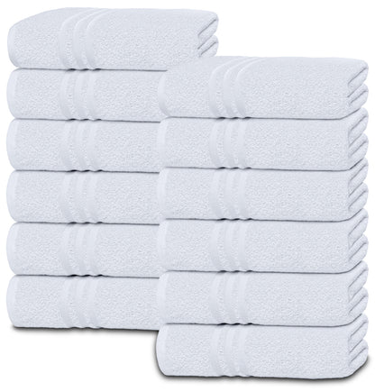 Wealuxe Home Collection Hand Towels | 16x27 | 12 Pack