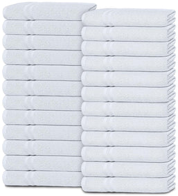 Wealuxe Home Collection Washcloths | 12x12 inch