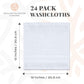 Wealuxe Home Collection Washcloths | 12x12 inch