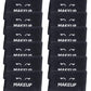 White Classic Bleach Safe Black Makeup Washcloths for Face Cleansing, 12 Pack - Super Soft Luxury Cotton Black Makeup Towels, Highly Absorbent and Quick Dry, All Makeup Remover Cloth | 13 x 13