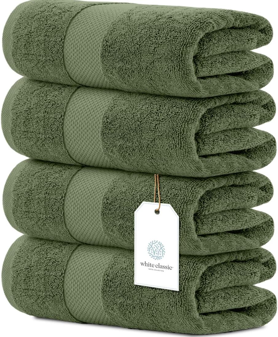 Hotel Collection Luxury Bath Towels | 27x54 [16 Piece Pack]