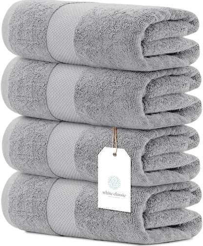 Hotel Collection Luxury Bath Towels | 27x54 [16 Piece Pack]