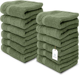 Hotel Collection Luxury Washcloths | 13x13 | 12 Pack