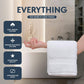 Luxury White Hand Towels - Soft 100% Turkish Cotton | Highly Absorbent Hotel spa Bathroom Towel Collection | 16x30 Inch | Set of 6