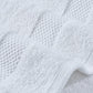 White Classic Luxury Cotton Washcloths 13x13 Inch - 650 GSM Turkish Cotton | Hotel, Spa, Bathroom Face Towel | 12 Pack