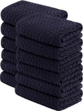 Terry Kitchen Dish Dobby Weave Hand Towels | 15x26 | 12 Packs of 12 Pieces [144 Piece set]