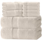 Hotel Collection Luxury 2 Bath Towels | 2 Hand Towels | 4 Washcloths - 8 Piece Set