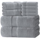 Hotel Collection Luxury 2 Bath Towels | 2 Hand Towels | 4 Washcloths - 8 Piece Set