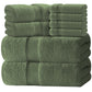 Hotel Collection Luxury 2 Bath Towels | 2 Hand Towels | 4 Washcloths - 8 Piece Set