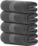 Spa Collection Gray Bath Towel