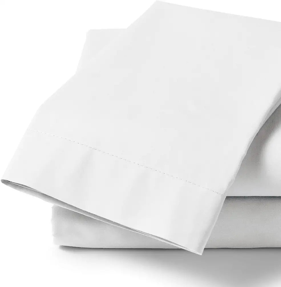 white classic pillow cases