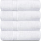 24x52 white bath towels