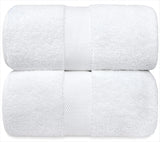 Spa Collection White Bath Towel