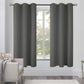 gray darkening curtains