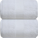 Resort Collection White Bath Sheets
