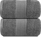 Resort Collection Gray Bath Sheets