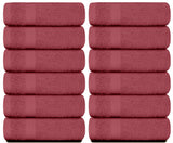 burgundy pack washcloths