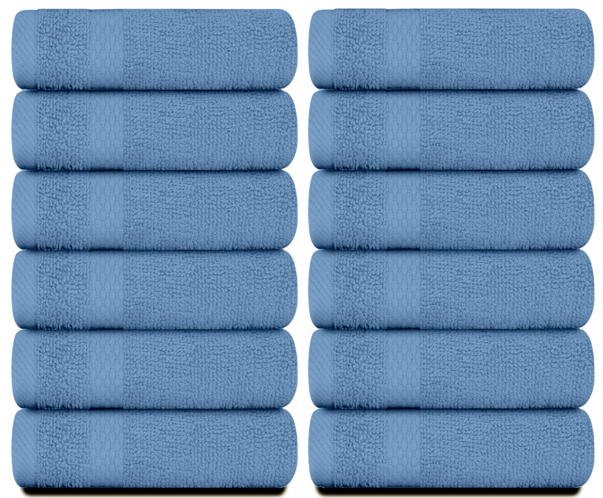 light blue pack washcloths