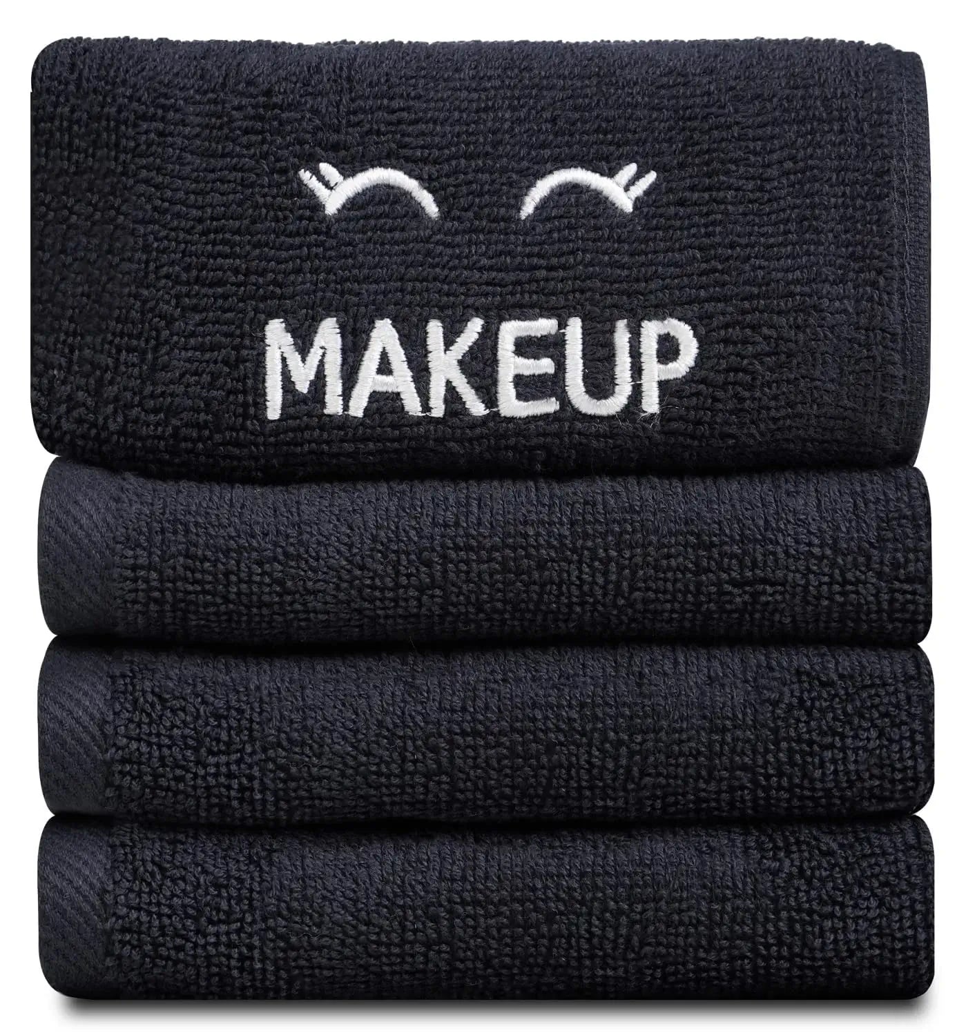 Black Face Washcloths