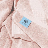 White Classic Hotel Collection Pink Bath Towels