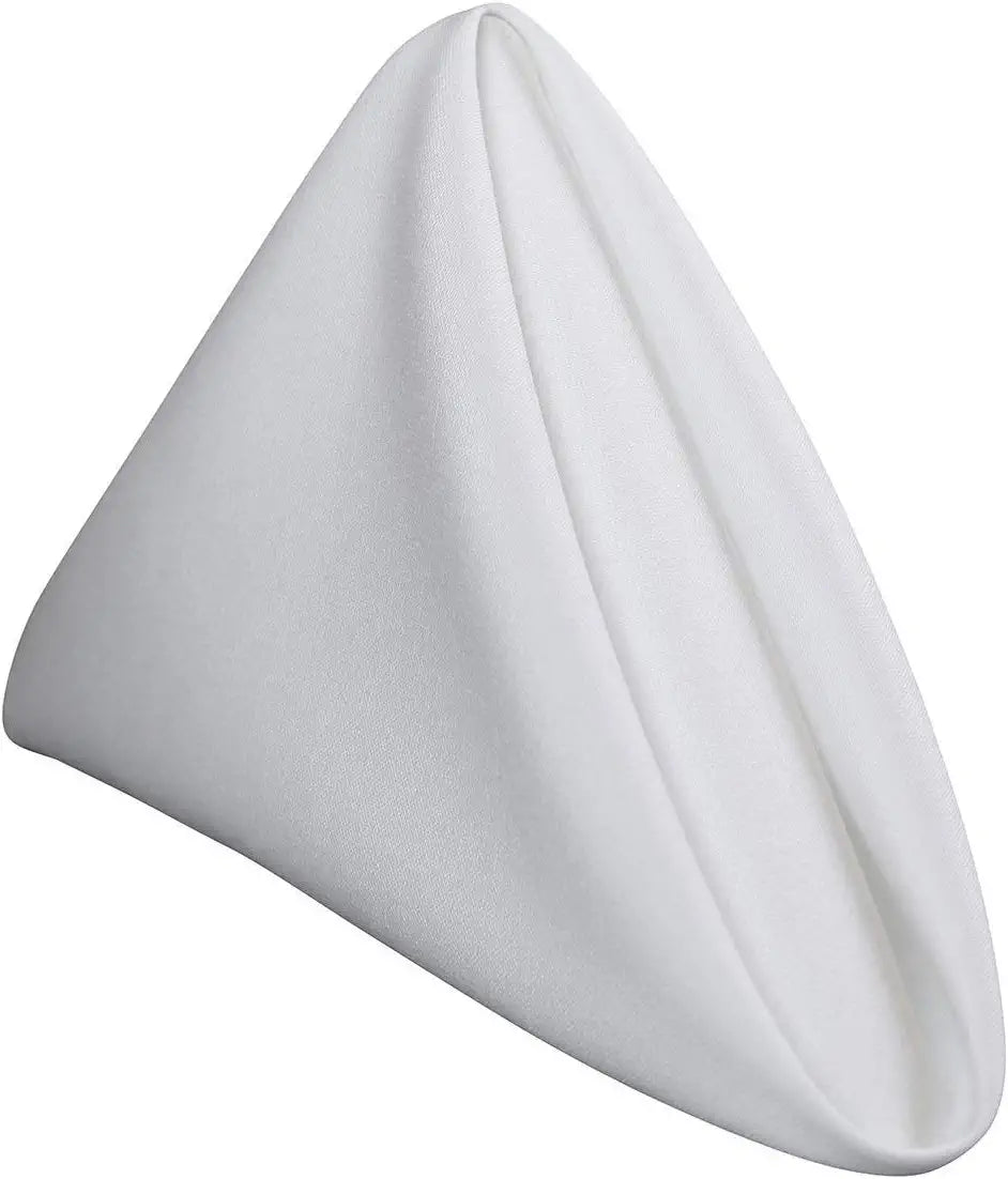 white cloth napkin