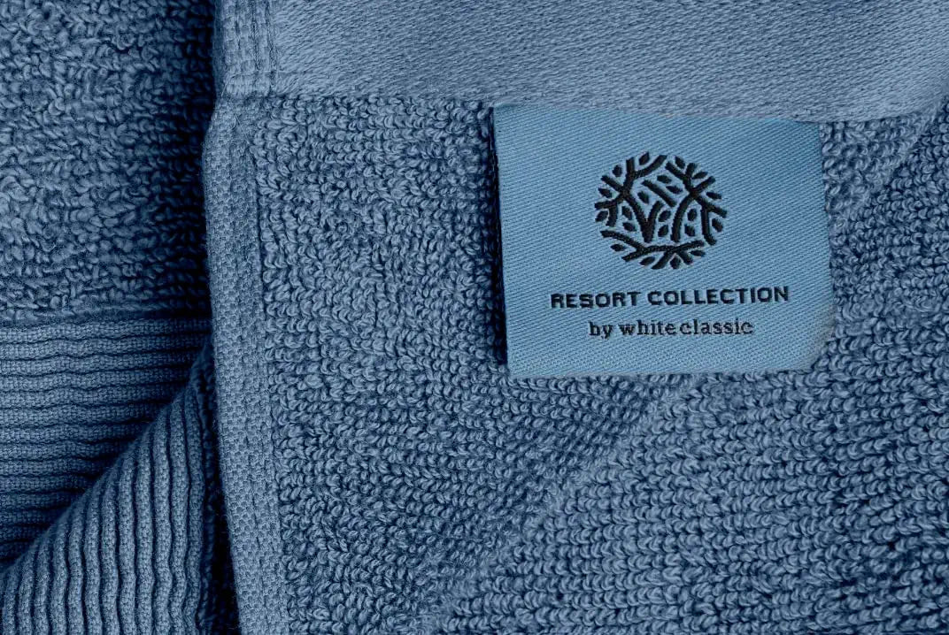 Resort Collection by White Classic Blue Towels