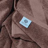 White Classic Hotel Collection Brown Bath Towels