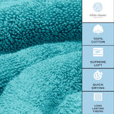 Supreme Loft Aqua Bath Towels