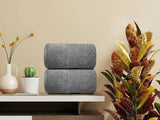 Resort Collection Gray Bath Sheets Lifestyle