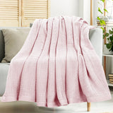 soft pink blanket