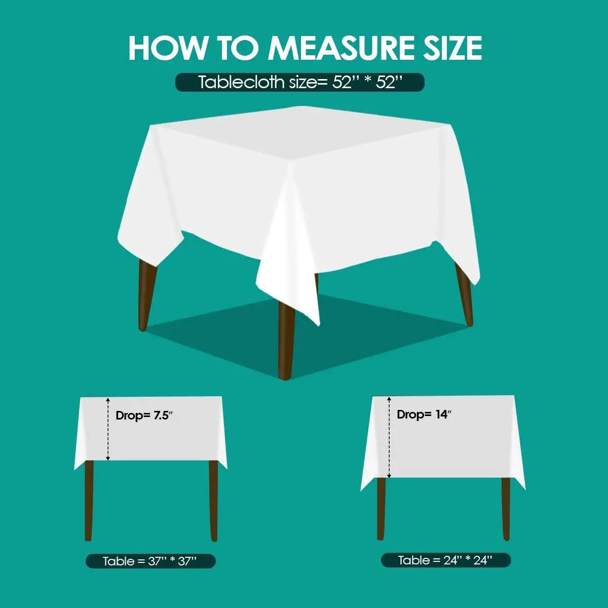 tablecloth measurements