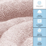 Long Lasting Fibers Pink Bath Towels