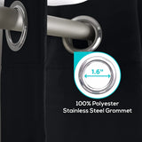 stainless steel grommet curtain