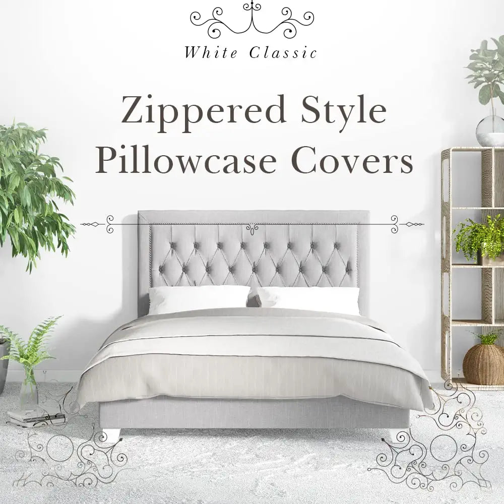 zippered style pillow case