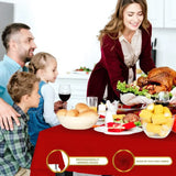 hemmed edges table cloths