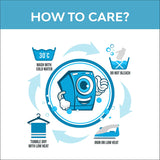 caring instruction for blackout curtains