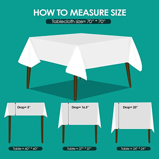 tablecloth sizes