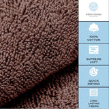 100% cotton Brown Hand Towels