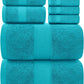 Hotel Collection 8Pc set Aqua towels