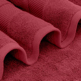 Burgundy Towels