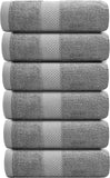 Cool Grey Hand Towels