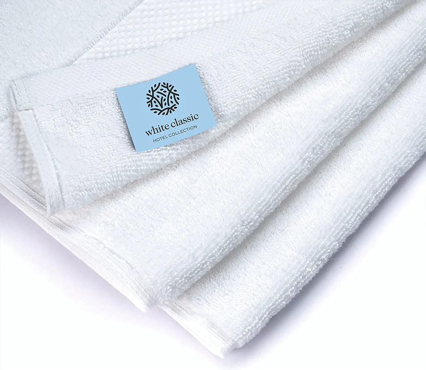 white classic hotel collection bath sheets